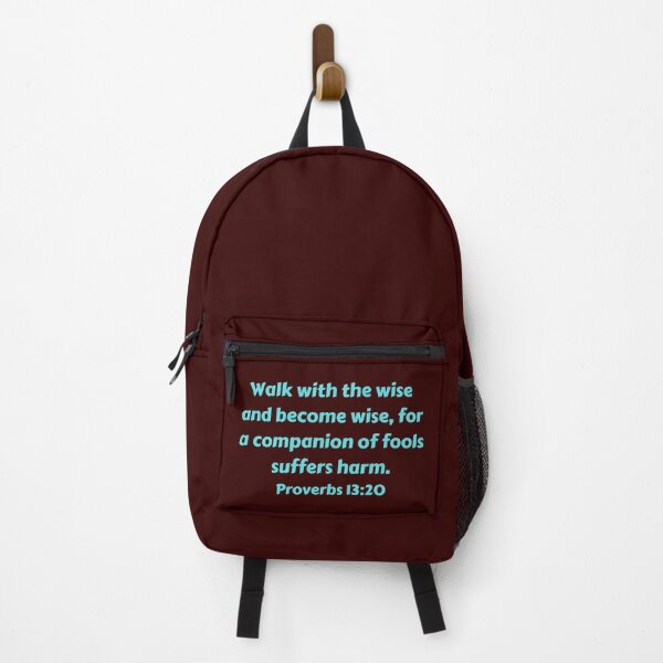 Item preview, Bible Verse Proverbs 13:20 designed and sold by Prayingwarrior.