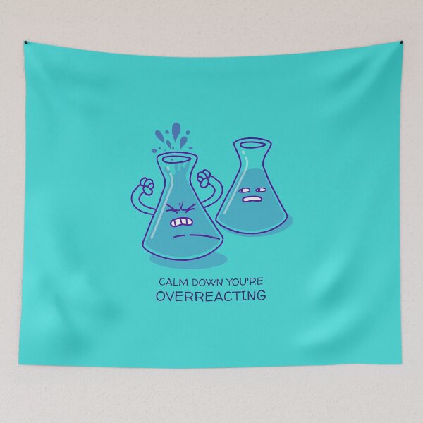 Item preview, CALM DOWN YOU'RE OVERREACTING designed and sold by AladdinMktgs.