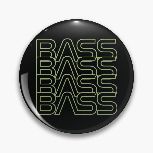 Item preview, Bass Repeated Text Yellow Green designed and sold by nightsworthy.