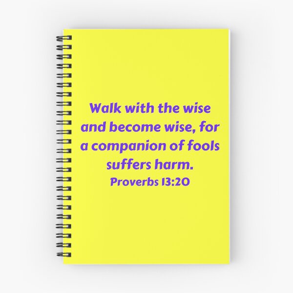 Item preview, Bible Verse Proverbs 13:20 designed and sold by Prayingwarrior.