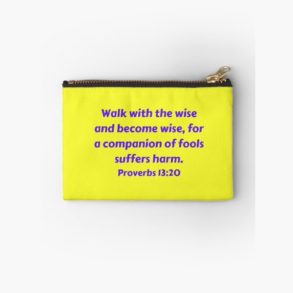 Item preview, Bible Verse Proverbs 13:20 designed and sold by Prayingwarrior.