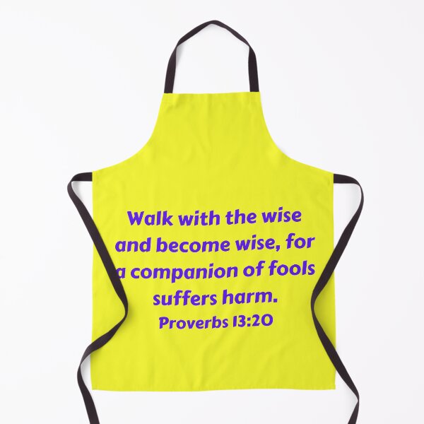 Item preview, Bible Verse Proverbs 13:20 designed and sold by Prayingwarrior.
