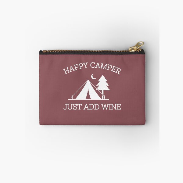 Item preview, Happy Camper Just Add Wine  designed and sold by Ensjodesigns.
