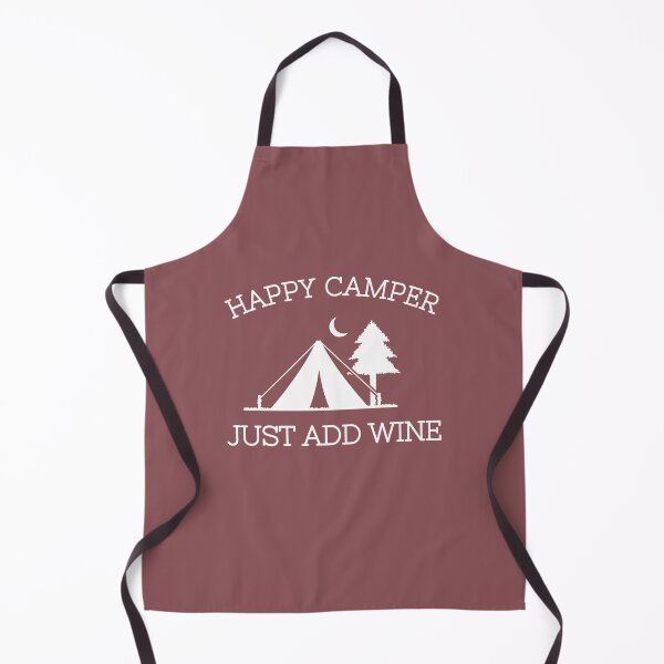 Item preview, Happy Camper Just Add Wine designed and sold by Ensjodesigns.