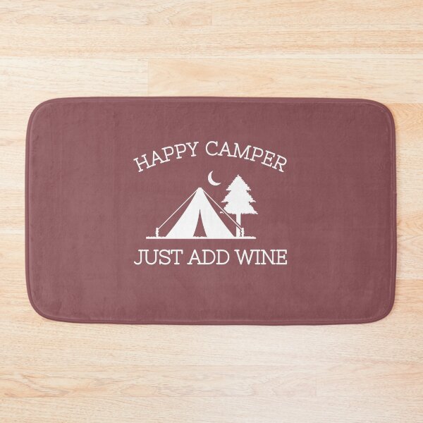 Item preview, Happy Camper Just Add Wine  designed and sold by Ensjodesigns.