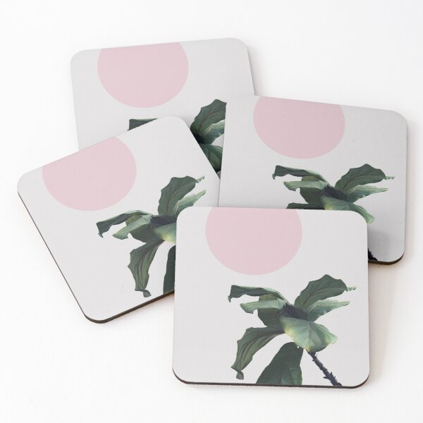 Item preview, 07_Simple plant with pink sun designed and sold by ESCAPZ.