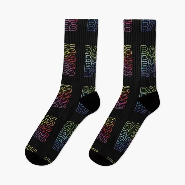 Item preview, Bass Repeated Text Colorful designed and sold by nightsworthy.