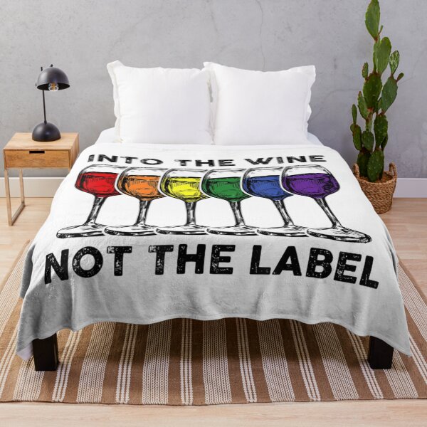 Item preview, Into The Wine Not The Label Bisexual Pride designed and sold by LwltonVoris.