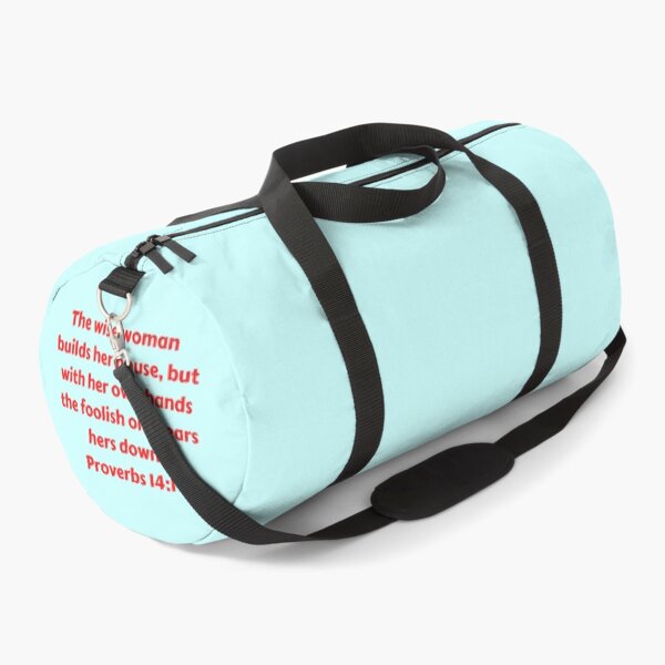 Item preview, Bible Verse Proverbs 14:1 designed and sold by Prayingwarrior.