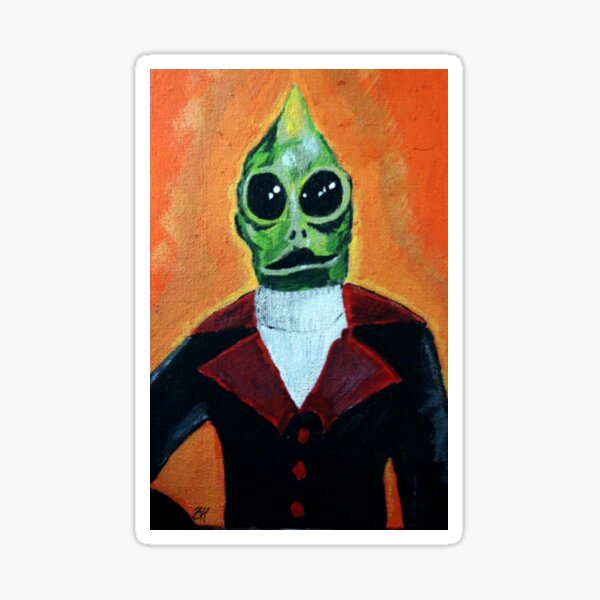 Gentleman Sleestak Sticker