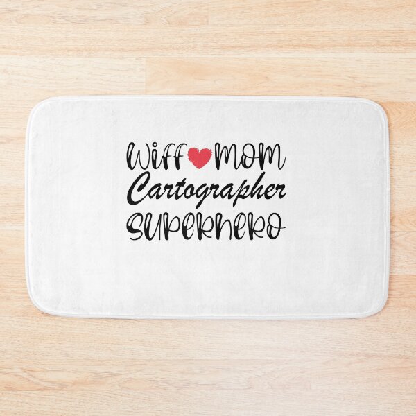 Item preview,  wife mom Cartographer  superhero designed and sold by ThebestArtshop.
