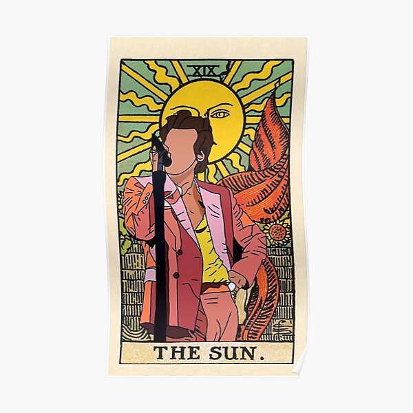 Harry The Sun Tarot Poster Poster