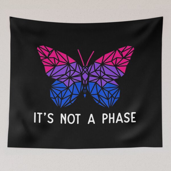 Item preview, Its Not A Phase Bi Pride Butterfly LGBTQIA designed and sold by LwltonVoris.