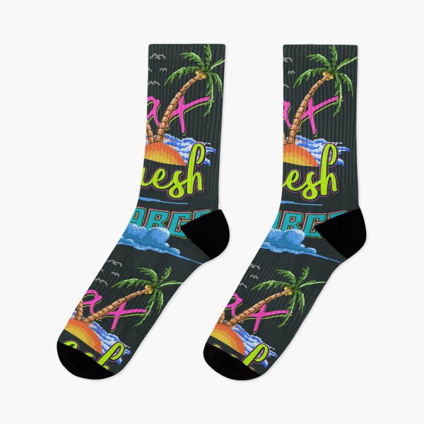 Item preview, Pixel Art Vector Illustration Sunset Sky Palm Tree Beach with 80s Typography Color Style designed and sold by Peekonet.