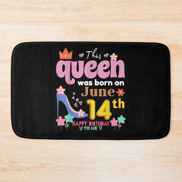 Item preview, A Queen Was Born On June 14 14th Happy Birthday To Me Women designed and sold by jerrie9.