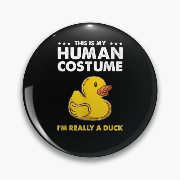 Item preview, This Is My Human Costume Duck Halloween designed and sold by laurader.