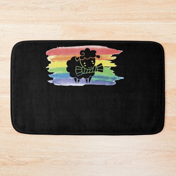 Item preview, Schaf Regenbogen Wasserfarben Hirten designed and sold by Spirit-Designs.