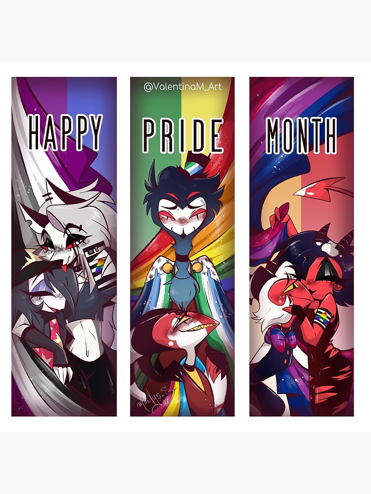 "HELLUVA BOSS - PRIDE" Poster for Sale by ValentinaM-Art | Redbubble