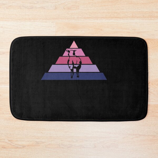Item preview, Schaf mit bunter Pyramide Landwirt designed and sold by Spirit-Designs.