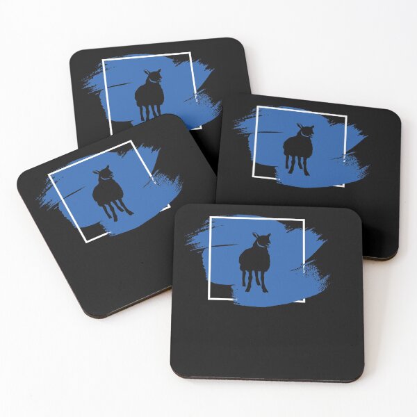 Item preview, Schaf im Fensterrahmen Landwirtschaft designed and sold by Spirit-Designs.