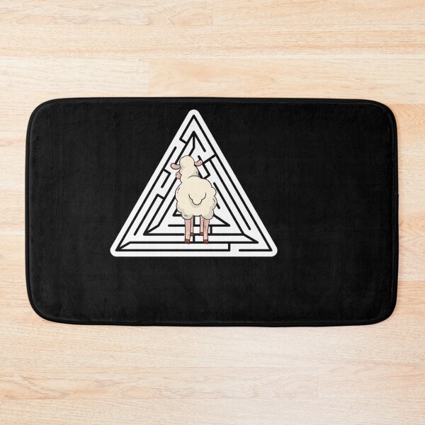 Artikelvorschau, Schaf im Dreieck Labyrinth entworfen und verkauft von Spirit-Designs.