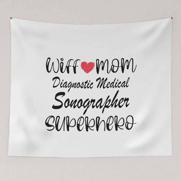 Item preview,  wife mom Diagnostic Medical Sonographer superhero designed and sold by ThebestArtshop.