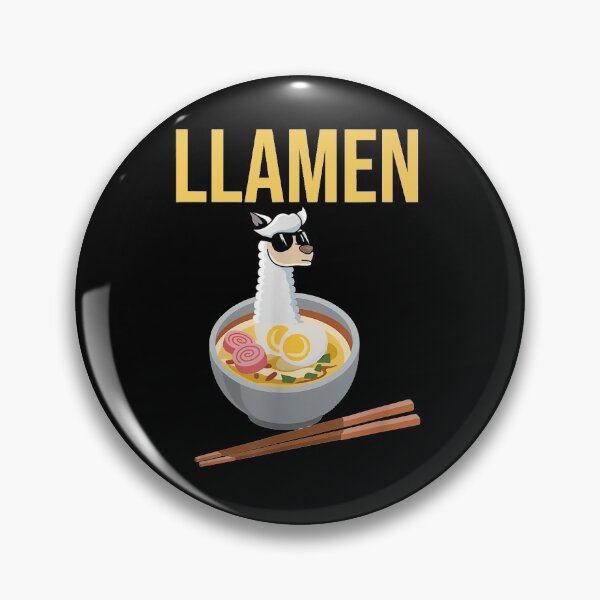 Item preview, Llamen Llama Ramen Noodle Japanese Anime Kawaii designed and sold by SweetbeStore.