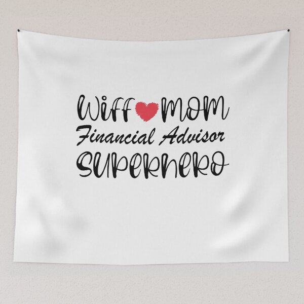 Item preview,  wife mom Financial Advisor superhero designed and sold by ThebestArtshop.