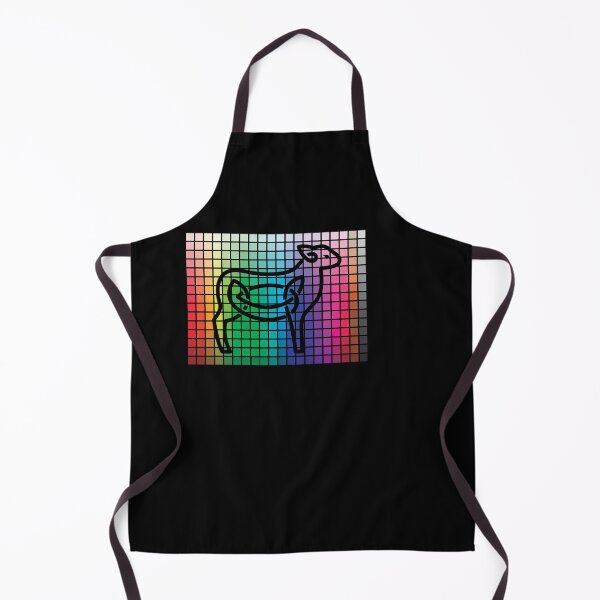 Artikelvorschau, Scahf Farbpalette Hirte mit Schäfern entworfen und verkauft von Spirit-Designs.