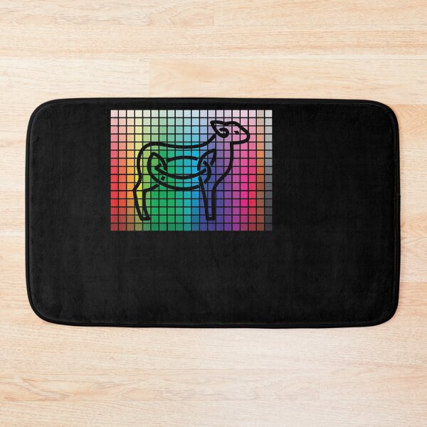 Artikelvorschau, Scahf Farbpalette Hirte mit Schäfern entworfen und verkauft von Spirit-Designs.