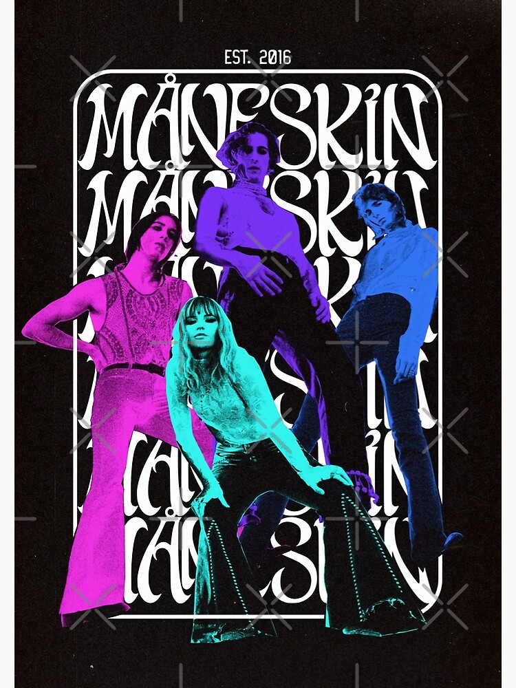 Disover Maneskins Poster Premium Matte Vertical Poster