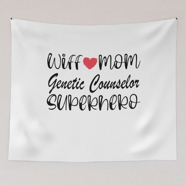 Item preview,  wife mom Genetic Counselor superhero designed and sold by ThebestArtshop.