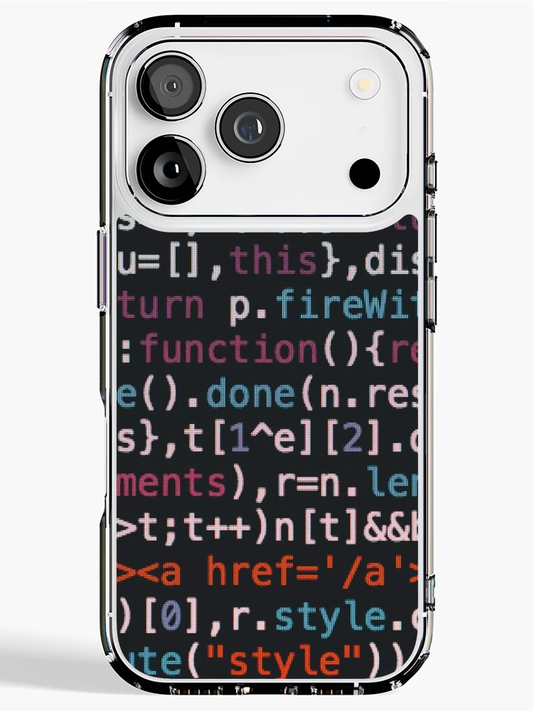 Thumbnail 1 of 5, iPhone Case, Coding designed and sold by A-J-Designz.