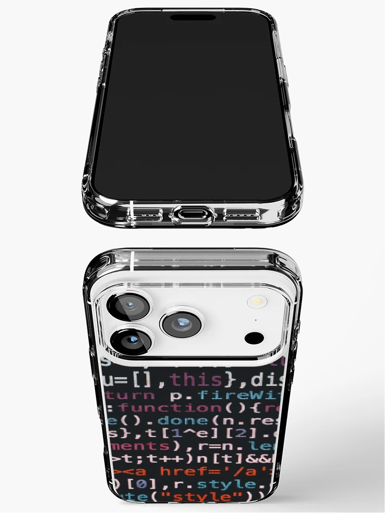 Thumbnail 3 of 5, iPhone Case, Coding designed and sold by A-J-Designz.