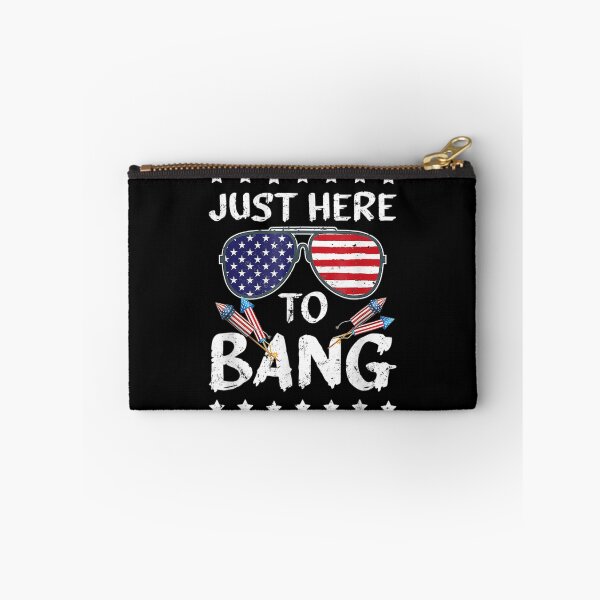 Item preview, Just Here To Bang 4th Of July designed and sold by LwltonVoris.