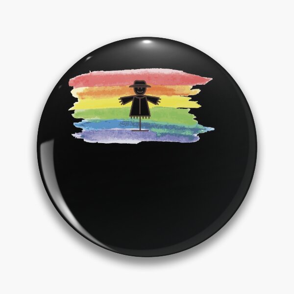 Item preview, Vogelscheuche Regenbogen mit Wasserfarben designed and sold by Spirit-Designs.