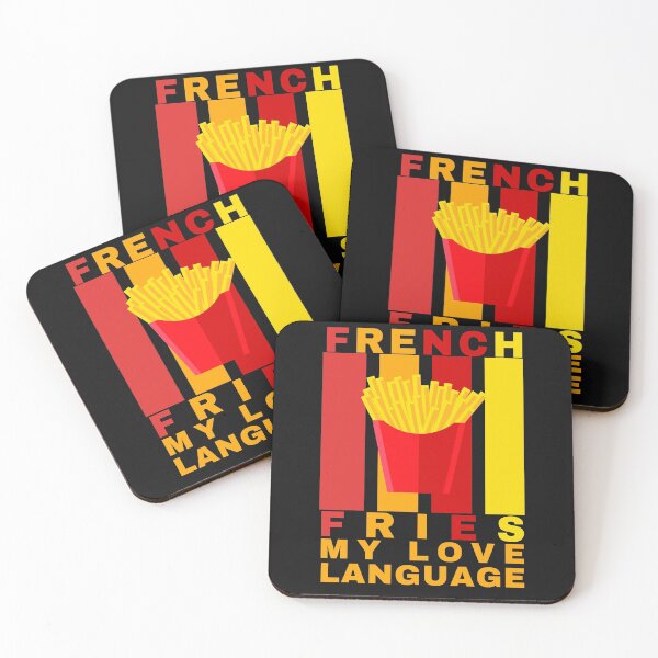 Item preview, French Fries are my Love Language designed and sold by CaitU.