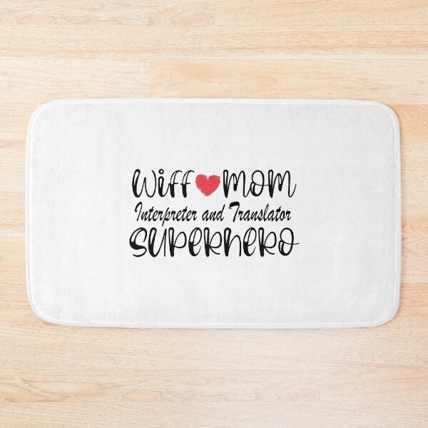 Item preview, Copy of  wife mom Interpreter and Translator  superhero designed and sold by ThebestArtshop.