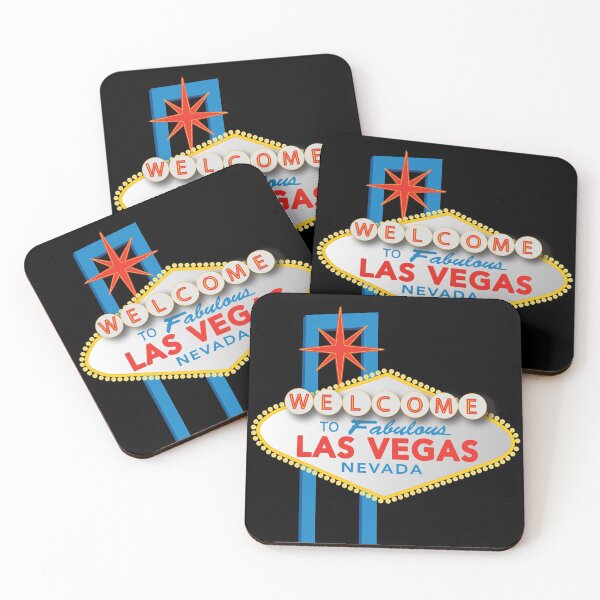 Item preview, "Welcome to fabulous Las Vegas, Nevada" iconic sign designed and sold by Happy Puppy Print On Demand.