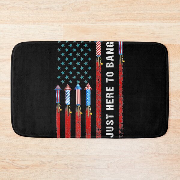 Item preview, Just Here To Bang 4th Of July designed and sold by LwltonVoris.