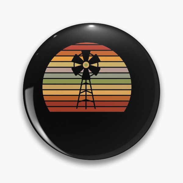 Item preview, Windrad Sonnenuntergang Landwirtschaft designed and sold by Spirit-Designs.