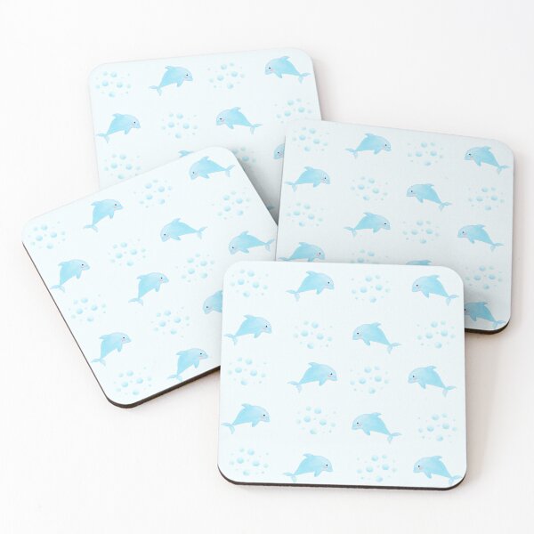 Item preview, Dolphin and the bubbles ocean life designed and sold by salty arts design.