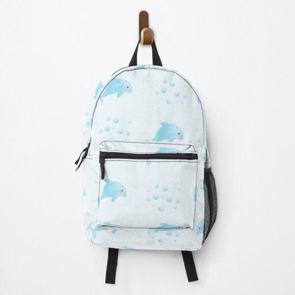 Item preview, Dolphin and the bubbles ocean life designed and sold by salty arts design.