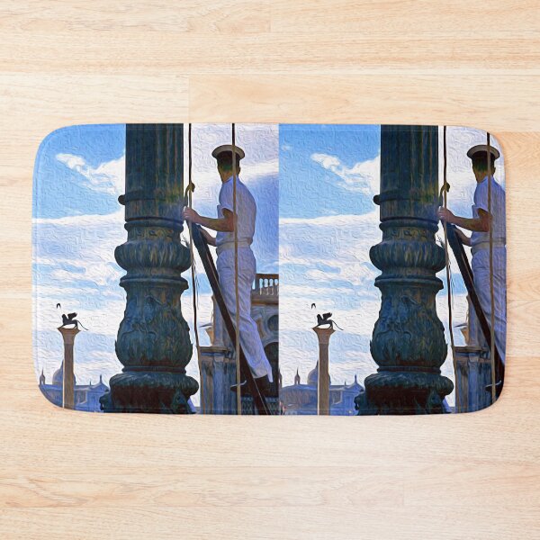 Item preview, Venezia Navy Marine hoist a flag - OnOIL designed and sold by Art-Frankenberg.