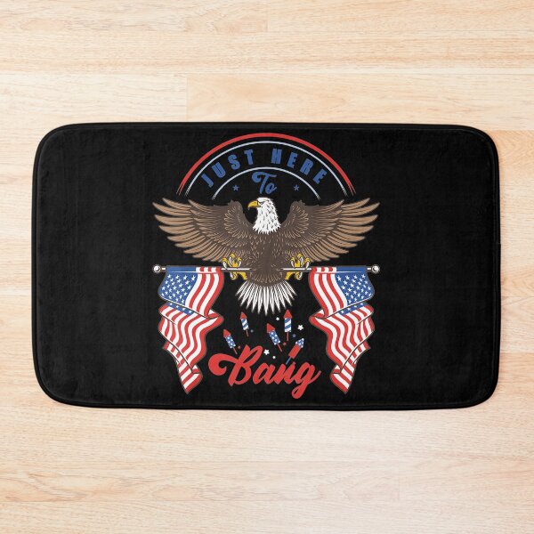 Item preview, Just Here To Bang 4th Of July designed and sold by LwltonVoris.