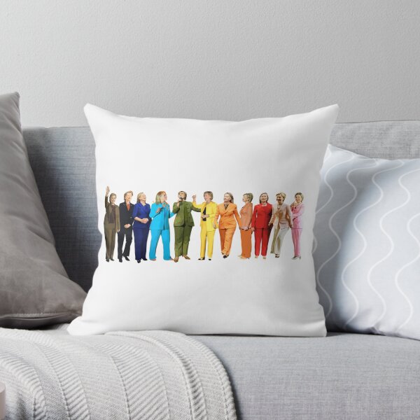 Hillary Rainbow Throw Pillow