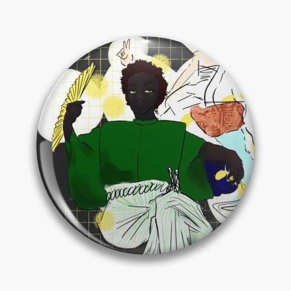 Item preview, Yasuke the Afro Samurai designed and sold by Kaguyaschest.