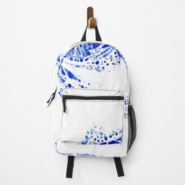 Item preview, fish, blue on white, zodiac constellation, monochrome, minimalism, designed and sold by Maria Mihailova.
