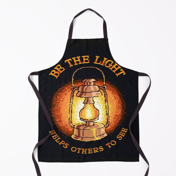 Item preview, Pixel Art Vector Illustration Lantern with Motivational Positive Quote designed and sold by Peekonet.