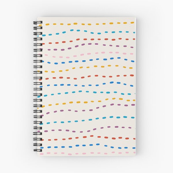 Item preview, Colorful Pastel Dashes -  Rainbow Pencil Lines in Light Background designed and sold by teeworthy.